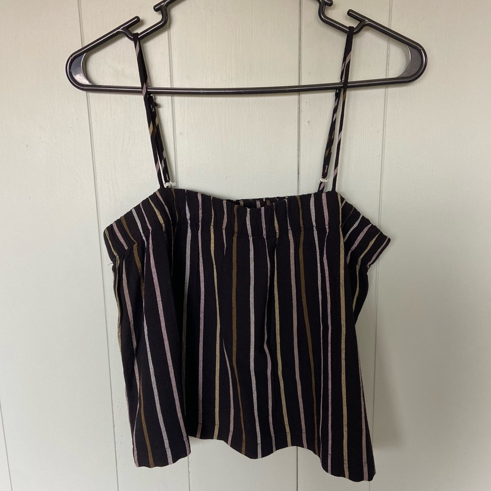 NWT Buckle Others Follow Striped Tank Top